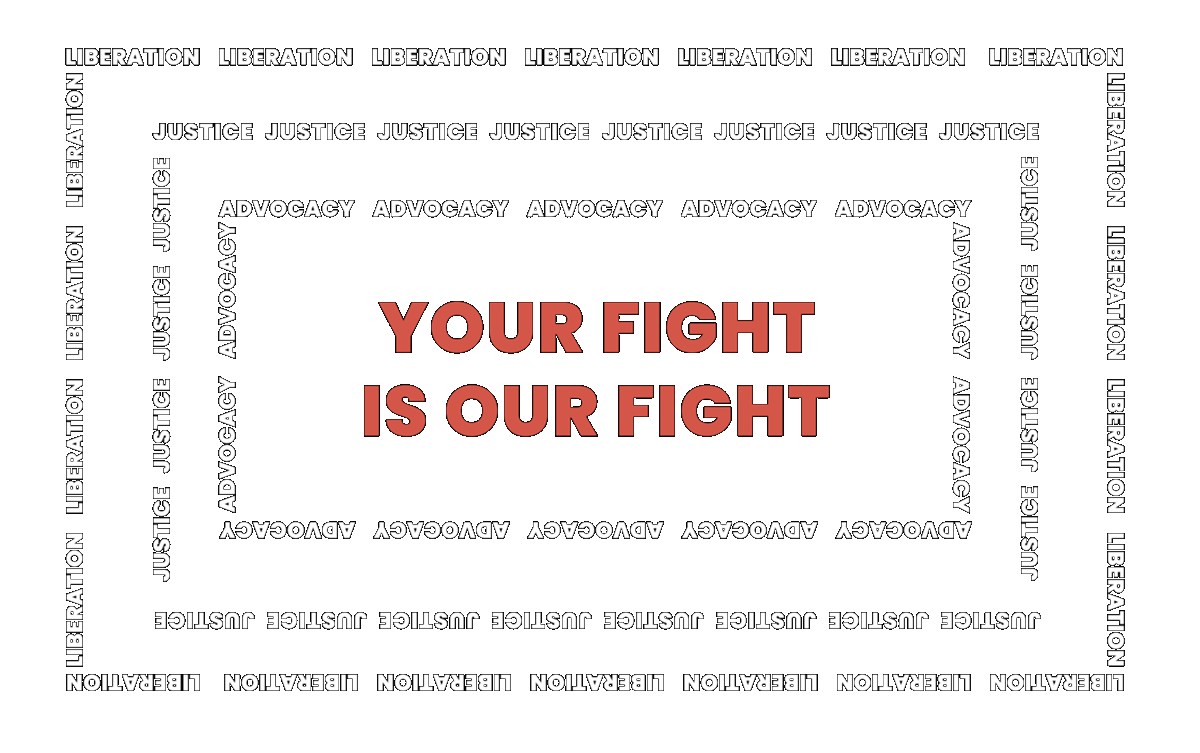 Your Fight is Our Fight graphic