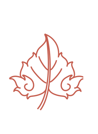 A red leaf icon