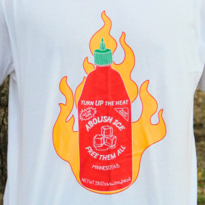 Turn Up the Heat T-Shirt (White) - Image 2